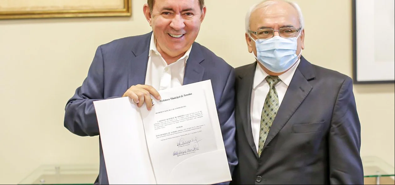 Secretário de planejamento João Henrique Sousa