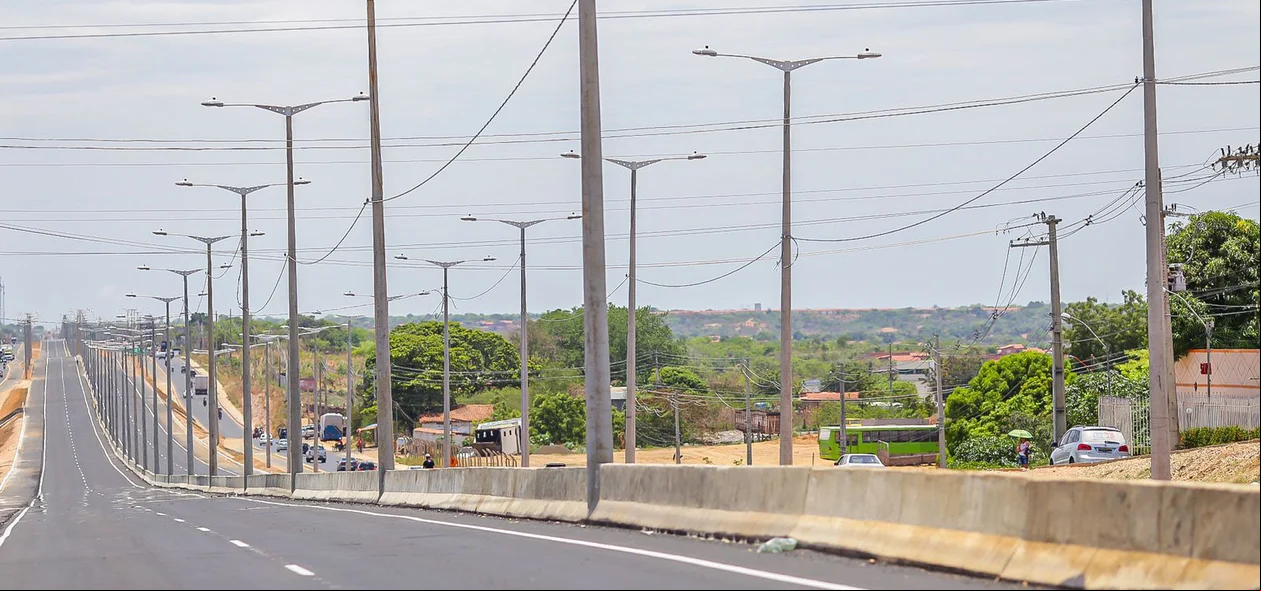 BR 316 na zona sul de Teresina