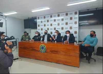 Coletiva da Força Tarefa de Segurança do Piauí