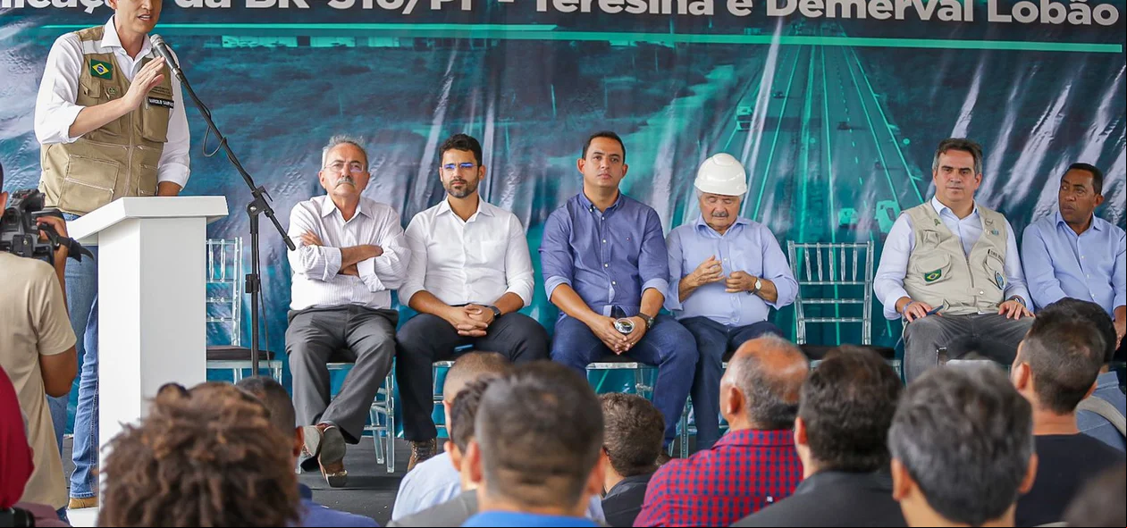 Ministro Marcelo Sampaio na solenidade