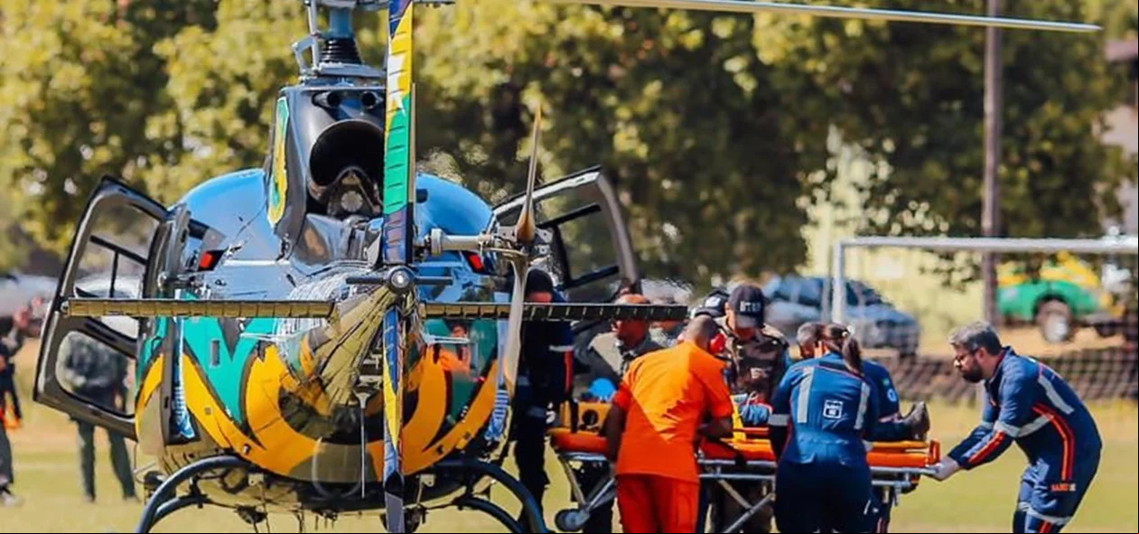 Governo do Estado entrega helicóptero