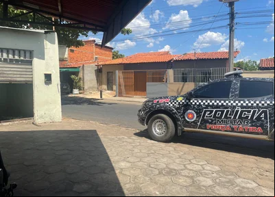 Polícia Militar isolou o local