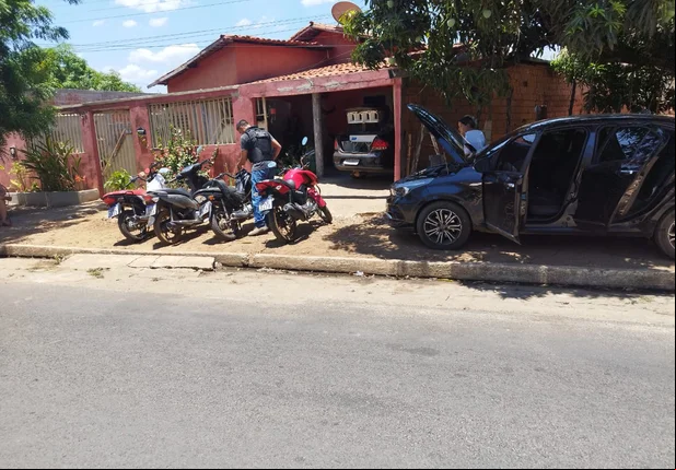 Veículos apreendidos pela Polícia Civil