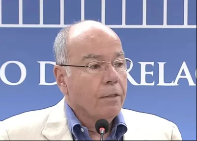 O ministro Mauro Vieira