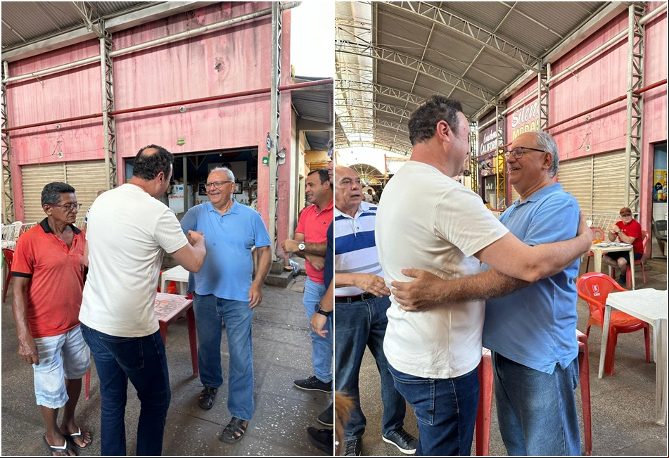 Paulo Márcio encontra Kléber Montezuma