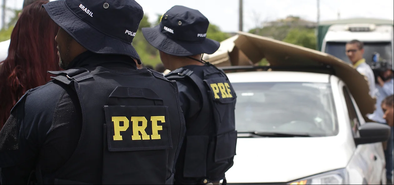 PRF no local do acidente de trânsito