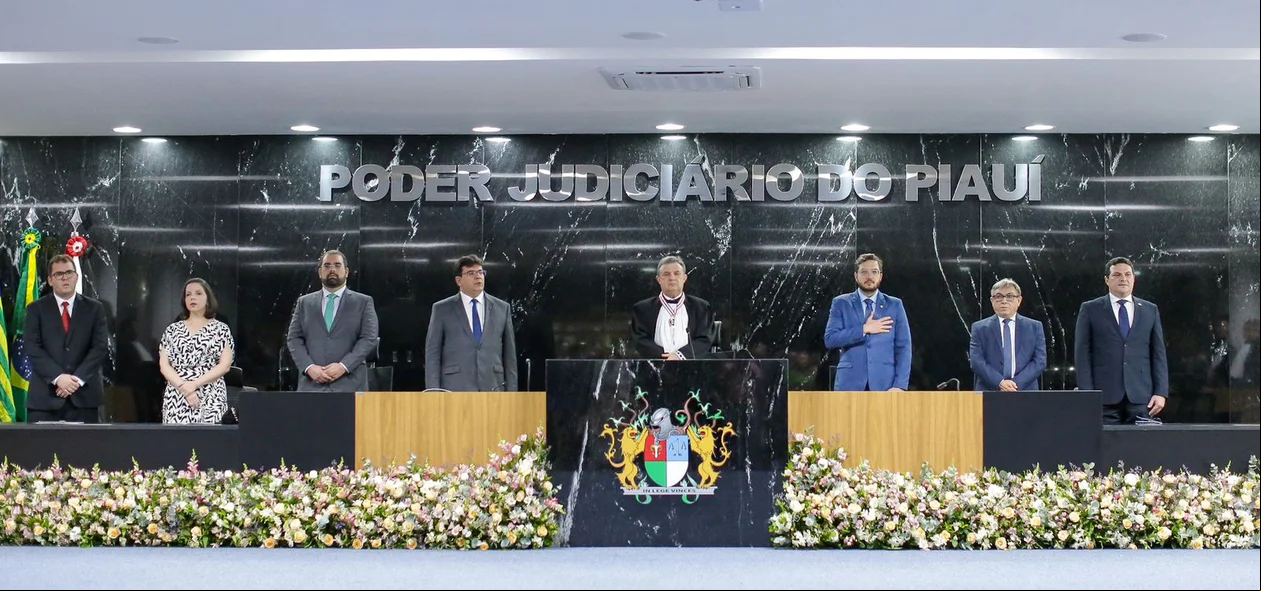 Posse do desembargador Agrimar Rodrigues na sede do TJ-PI