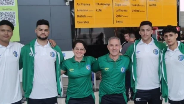 Piauienses chegam na Croácia para Mundial de Handebol Juvenil