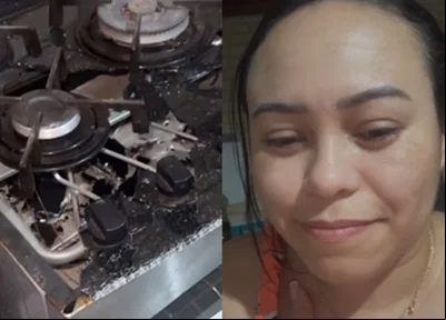 Fogão de primeira-dama de Teresina explode