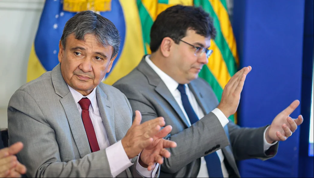 Ministro Wellington e governador Rafael Fonteles