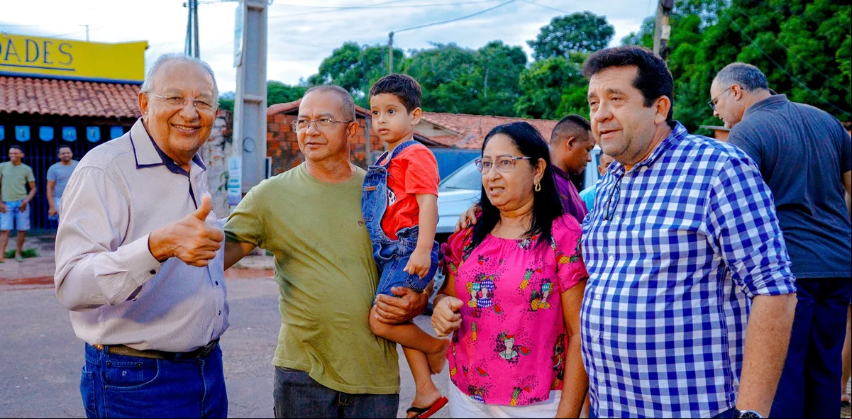 Prefeito de Teresina com a população