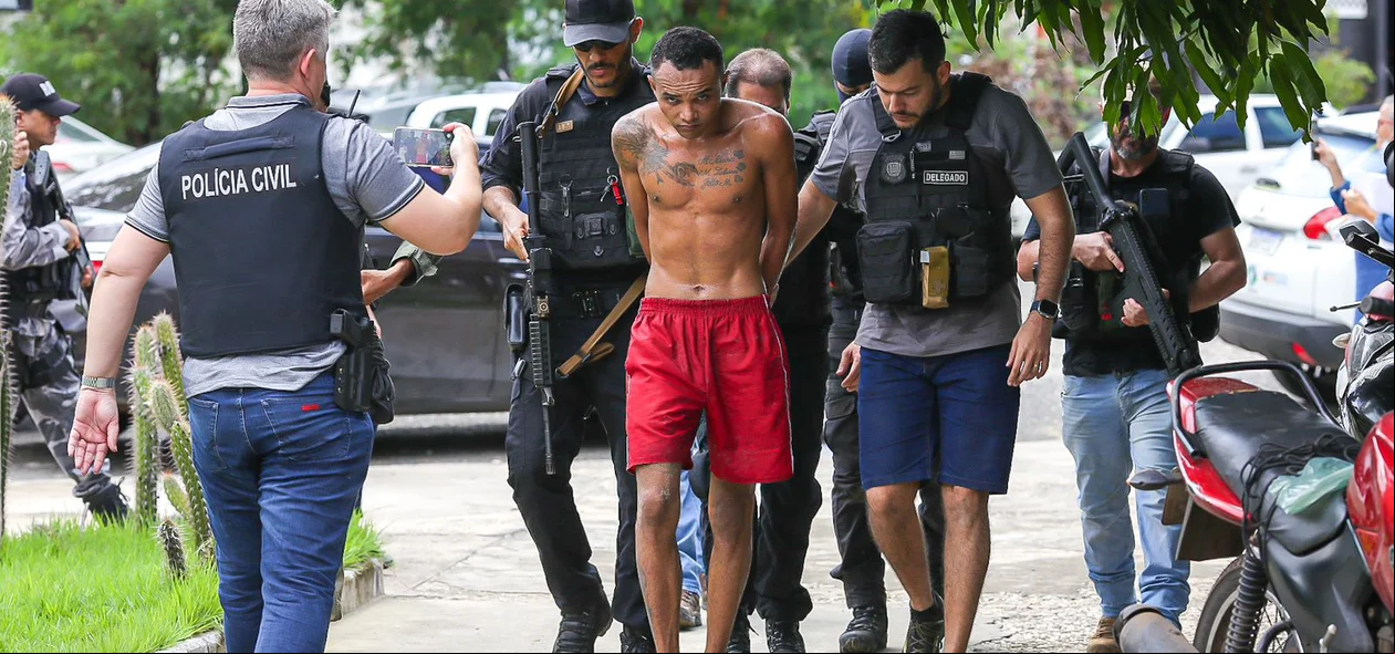 Gleison Ferreira Silva foi preso nesta sexta-feira