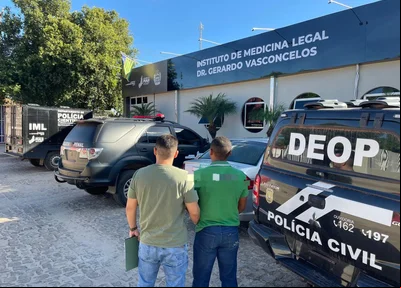 Prisão de Edicarlos Francisco de Sousa, condenado por crime de roubo