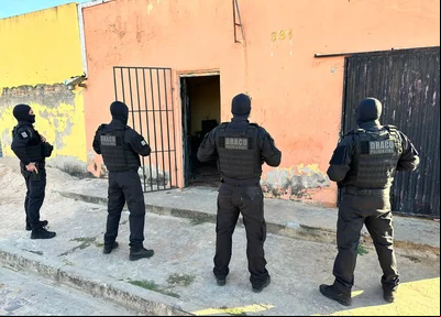 Casa onde ocorreu o homicídio