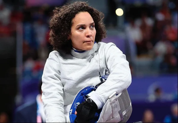Rayssa Veras, atleta piauiense de esgrima de cadeiras de rodas