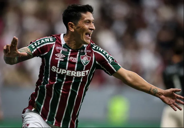 Germán Cano marcou o gol da virada do Fluminense sobre o Vasco