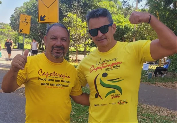 O mestre Gilvan Alves está em Teresina para alinhar o projeto de expansão da Capoterapia