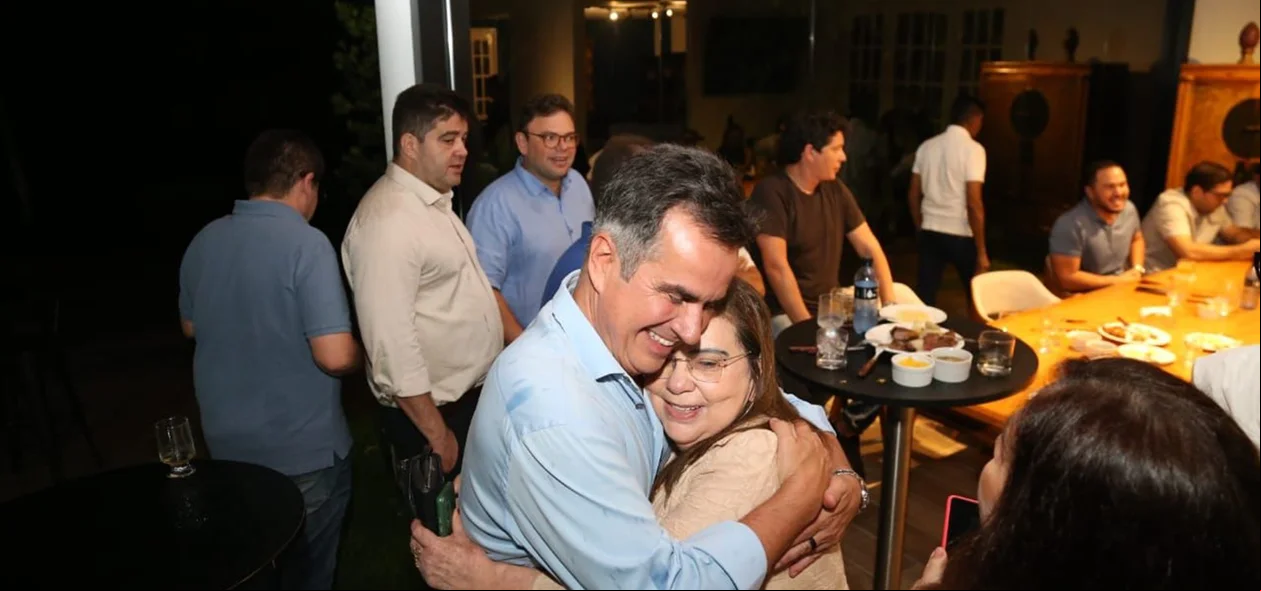 Ciro Nogueira e Teresinha Medeiros, vereadora de Teresina pelo MDB