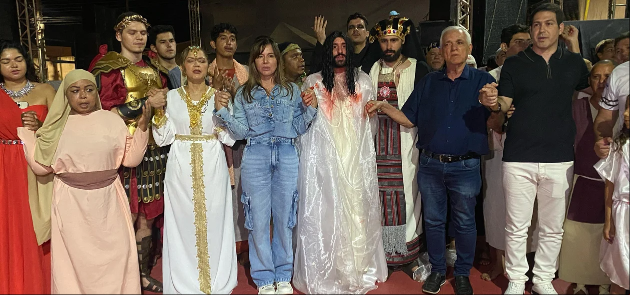 Concentração da Paixão de Cristo 2025 em Esperantina