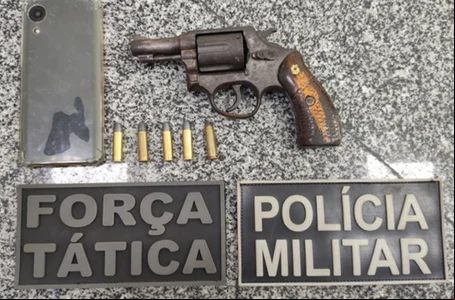 Armas apreendidas pela Polícia Militar do Piauí