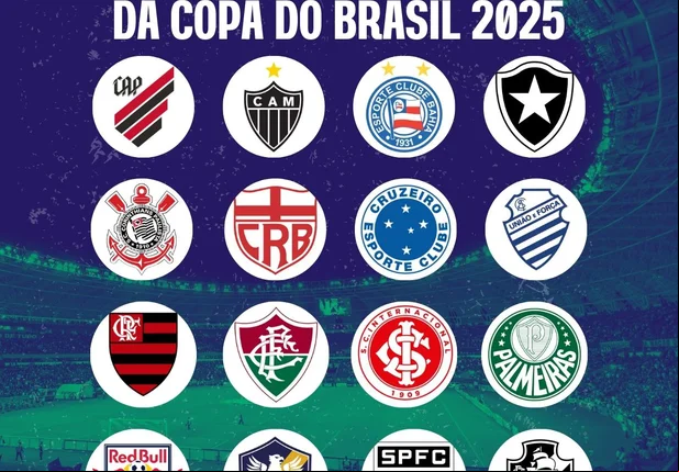 Classificados às oitavas da Copa do Brasil