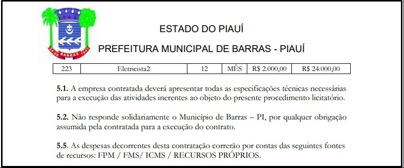 Edital de licitação do Pregão Eletrônico 042/2025
