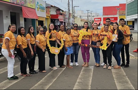Prefeitura de Esperantina realiza panfletagem da campanha “Faça Bonito”