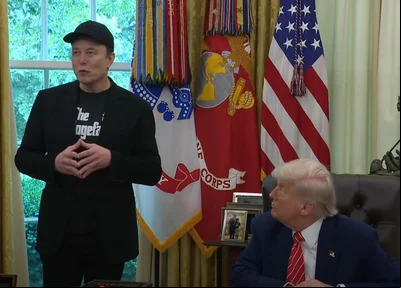 Trump e Elon Musk