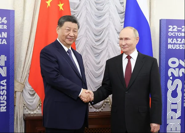 Xi Jinping e Vladimir Putin