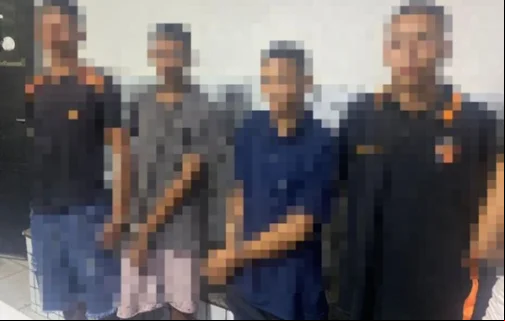 Faccionados do Bonde dos 40 presos durante a abordagem