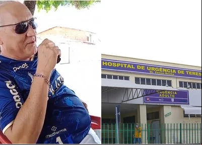 Sargento Berbardino está internado no HUT