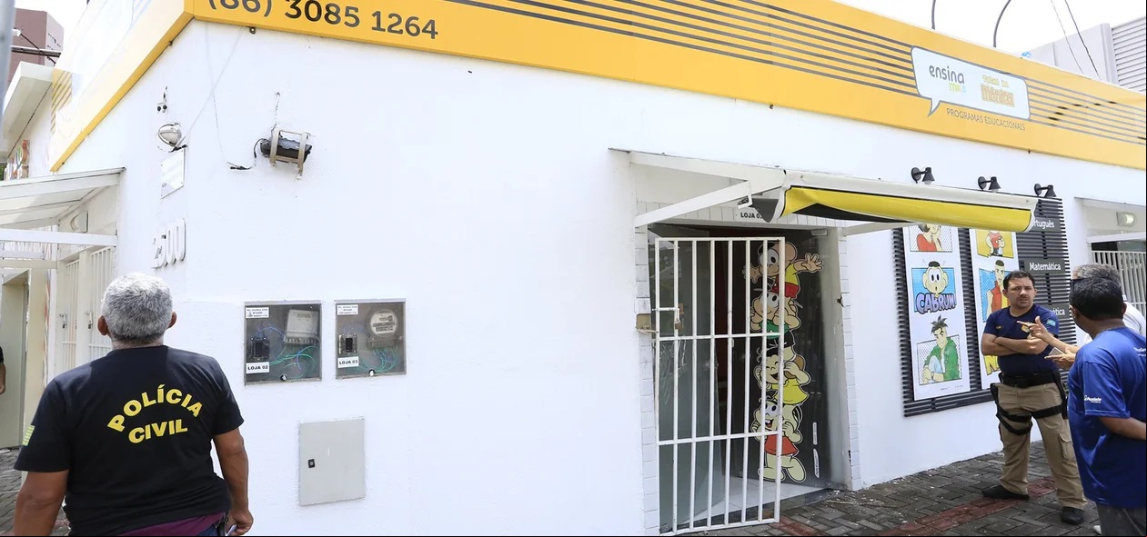 Escola Ensina Mais-Turma da Mônica é arrombada em Teresina