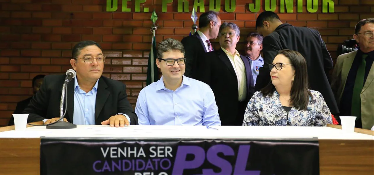 Luciano Nunes marcou presença no evento do PSL