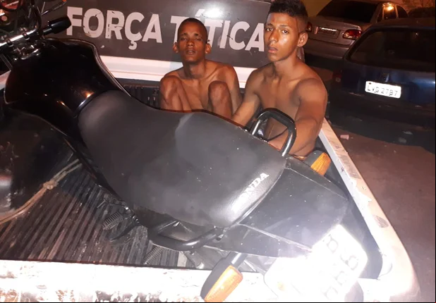 Criminosos são presos após cometerem arrastão em Teresina