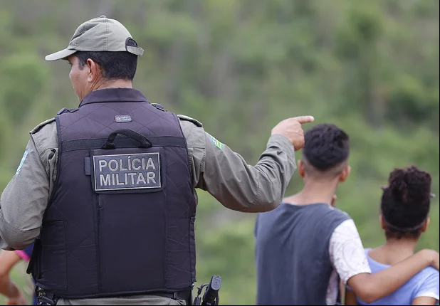 Policia Militar esteve no local 
