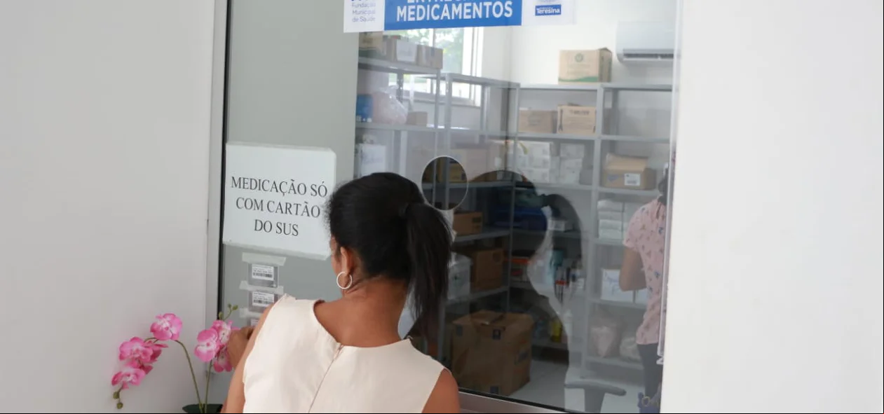 Sala de medicamentos da UBS do bairro Memorare