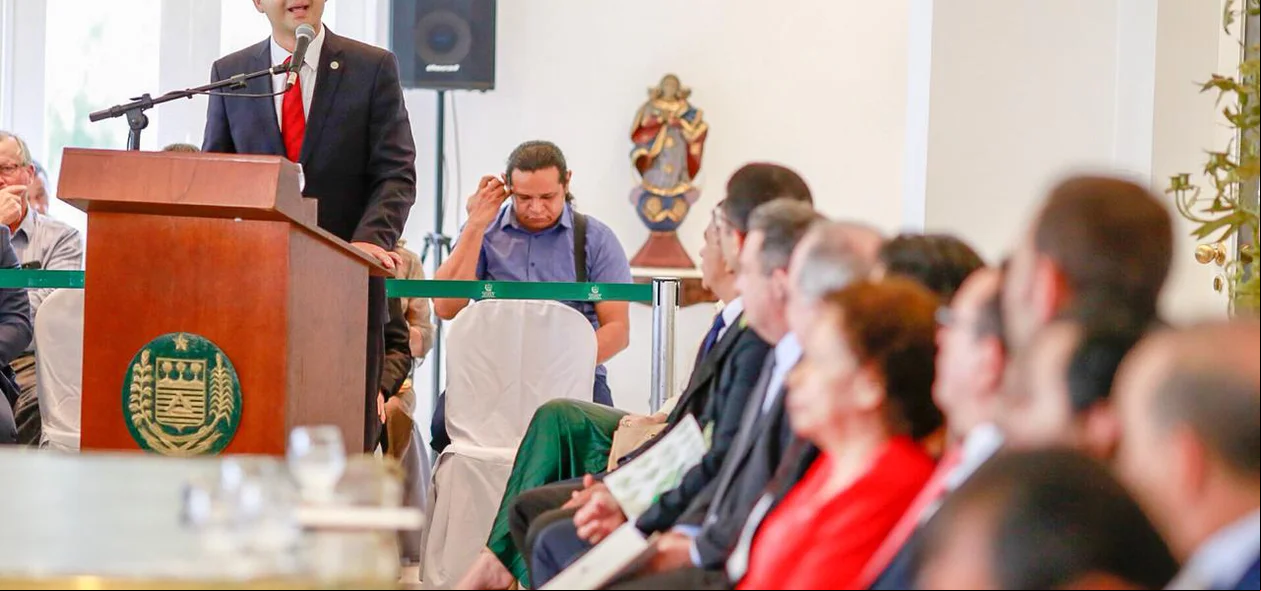 Chico Lucas falou durante a entrega 