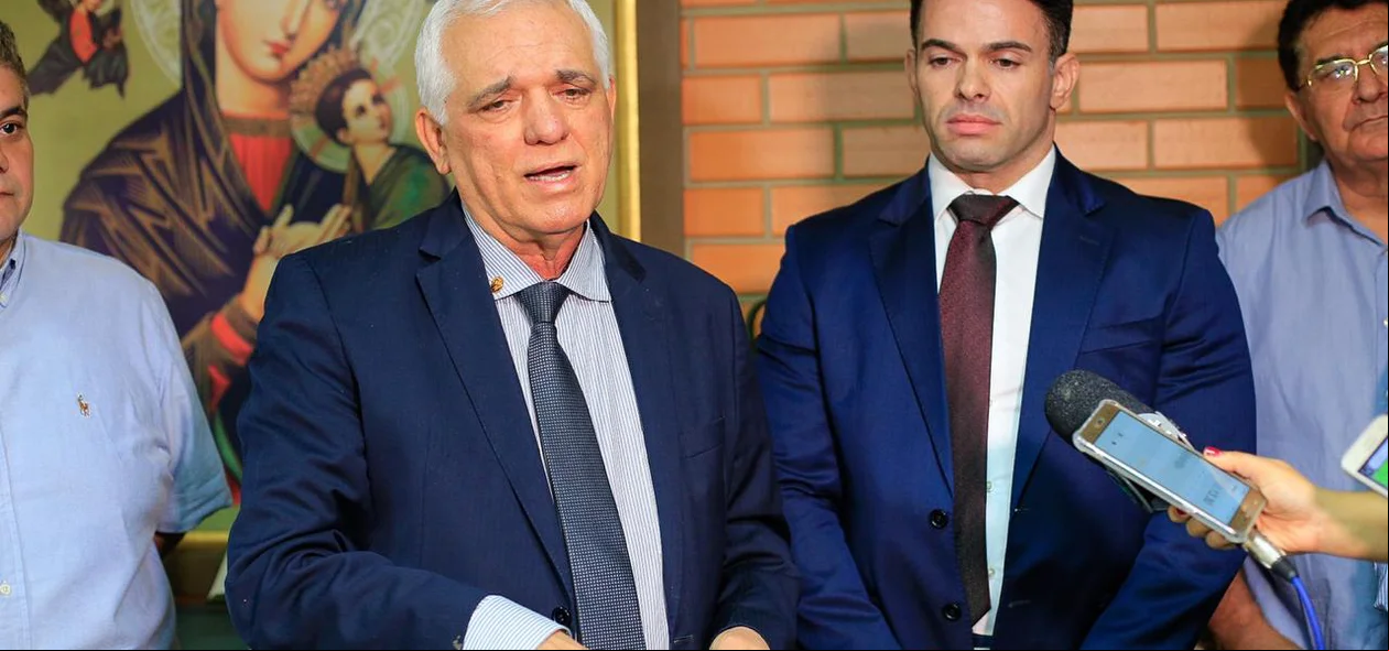 Themístocles ao lado de B.Sá Filho