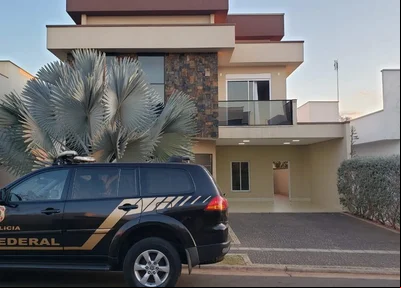 Residência do advogado alvo da operação da Polícia Federal