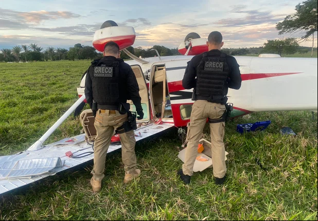 Avião roubado em Teresina estava sendo usado por cartel