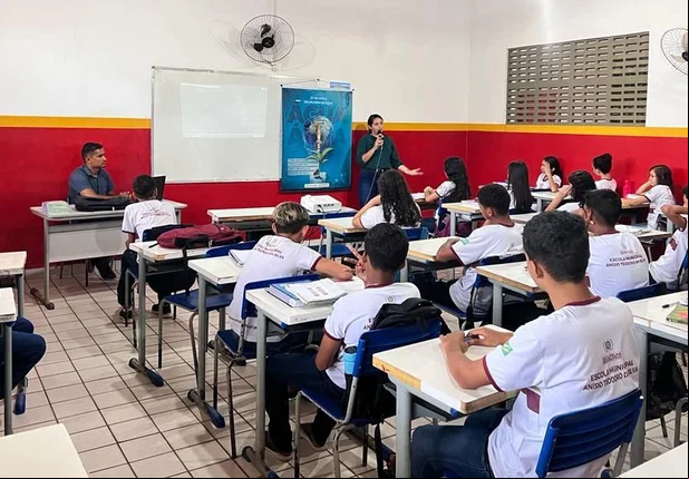 Prefeitura de Cocal de Telha realiza palestras no Dia mundial da Água