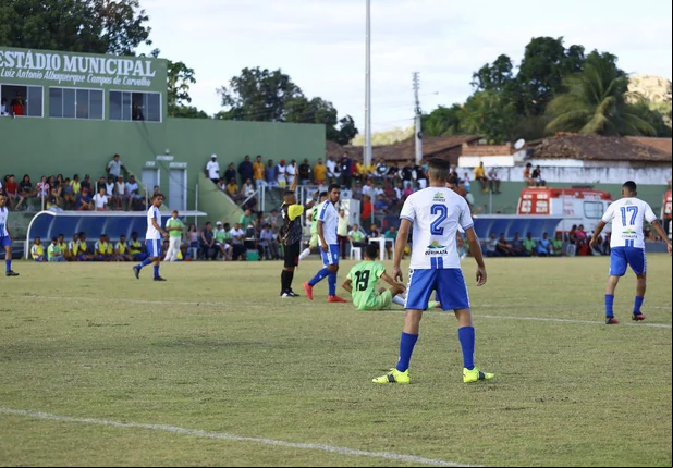 Seleção de Curimatá contra seleção de Júlio Borges na Supercopa APPM