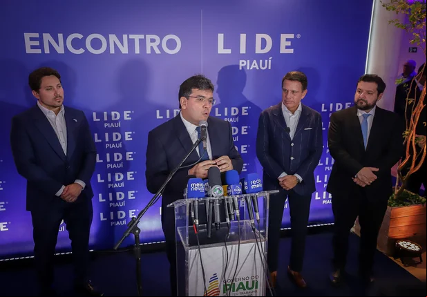 Governador Rafael Fonteles inaugura escritório do Lide Piauí