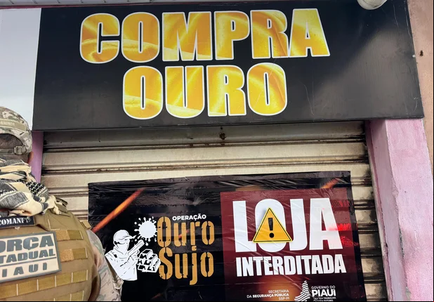 Polícia deflagra operação contra comércio ilegal de ouro em Teresina